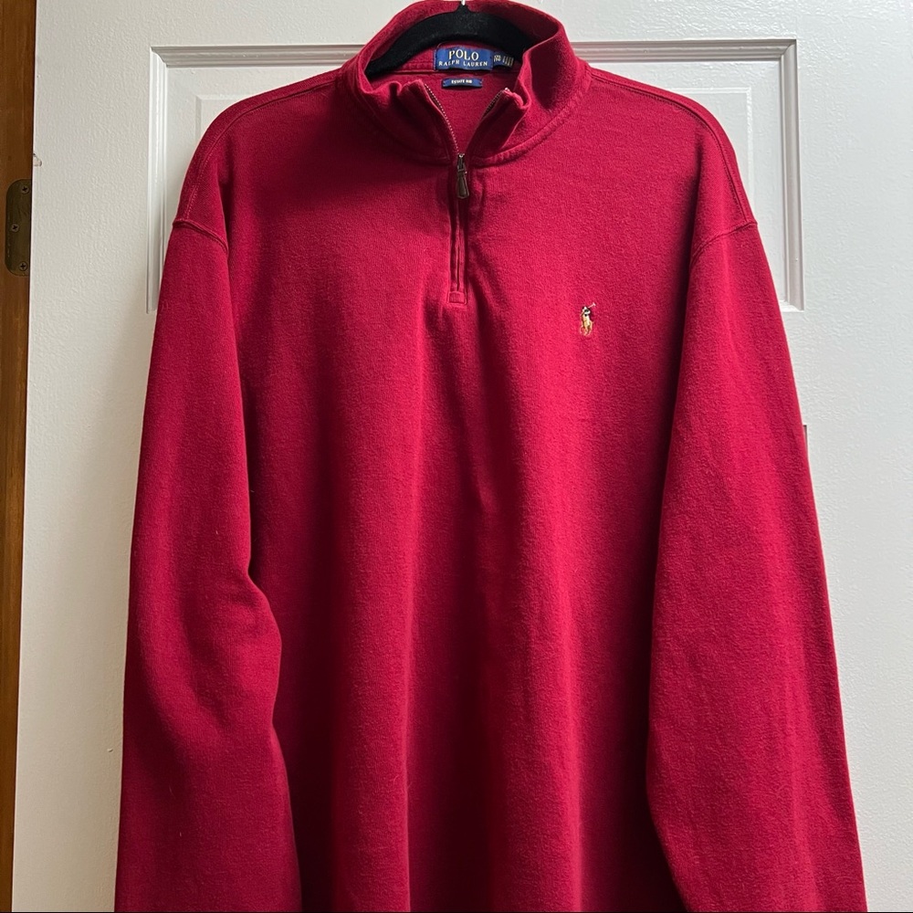 Men’s Polo 1/4 Zip Pullover
